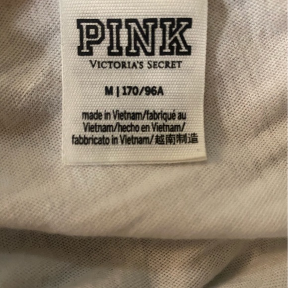 SOLD!! PINK VS White Chinched waist Hip Pockets Swim Coverup Romper M - Picture 16 of 16